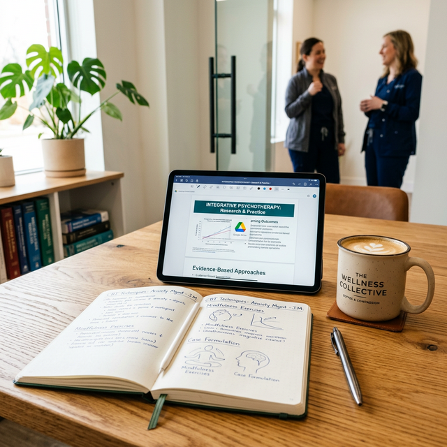 Materiais e espaço de estudo clínico